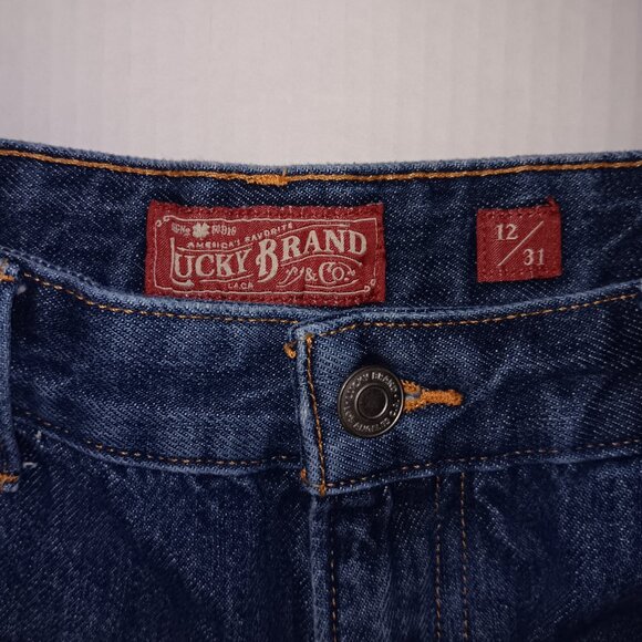 LUCKY BRAND BOYFRIEND SHORT DENIM SHORTS - Picture 4 of 14